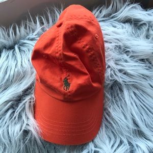 Polo Orange Dad hat